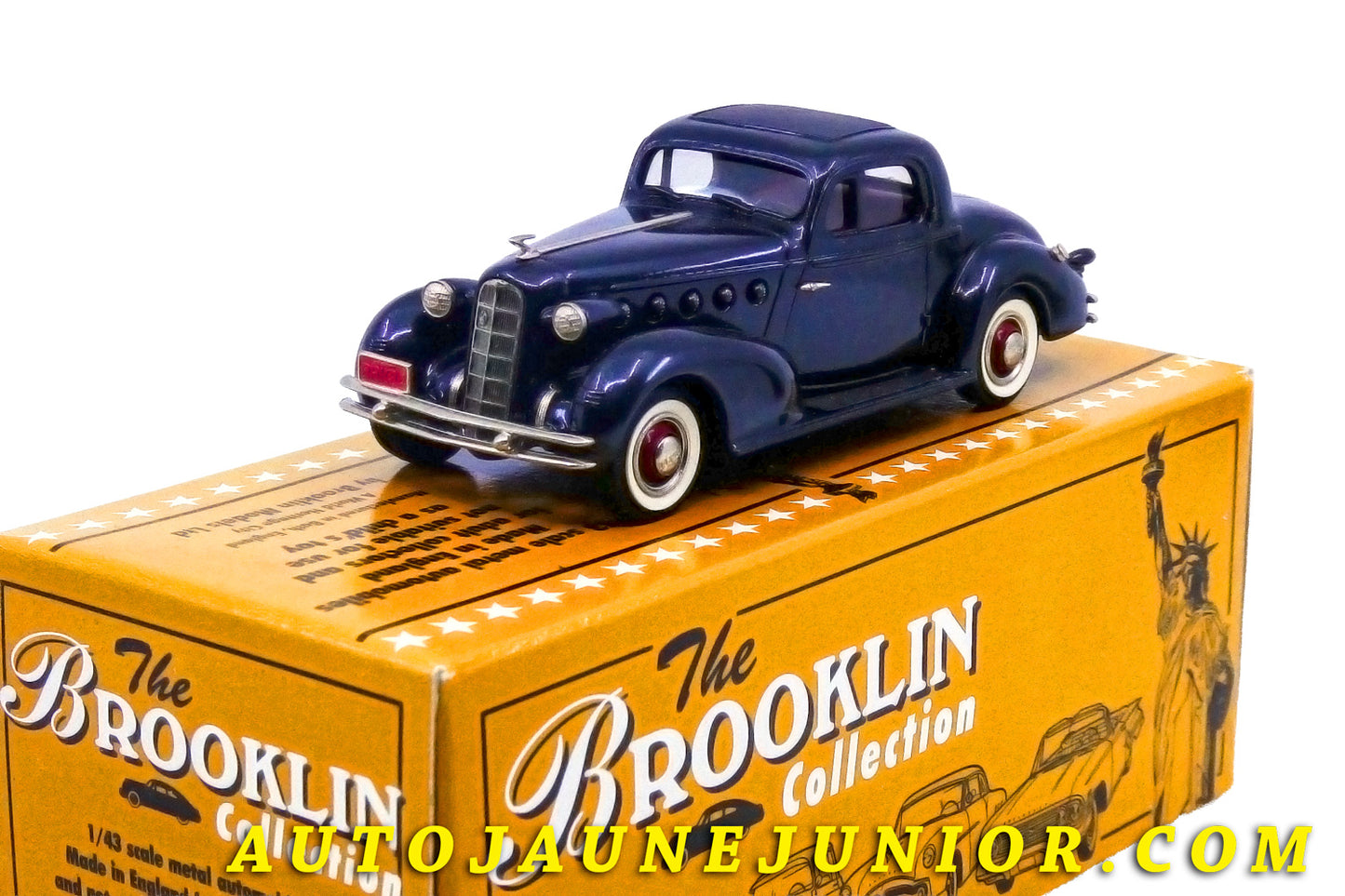 Le #2446 - Brooklin - La Salle - Coupé 350 1934 est en vente sur Auto Jaune Junior ! Découvrez nos collections de diecast Dinky-Toys, Corgi, Corgi-Toys, Solido, Norev… Découvrez notre magasin physique , AutoJaune Paris, ouvert en 1984 par Vincent Espinasse. 41 rue Cavendish, 75019 Paris. Tel : 01 42 40 61 23. Ouvert les mardi et vendredi de 13h à 19h. 