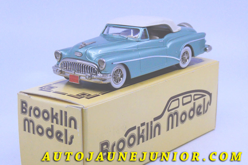 Le #2448 - Brooklin - Buick - Skylark "1953" est en vente sur Auto Jaune Junior ! Découvrez nos collections de diecast Dinky-Toys, Corgi, Corgi-Toys, Solido, Norev… Découvrez notre magasin physique , AutoJaune Paris, ouvert en 1984 par Vincent Espinasse. 41 rue Cavendish, 75019 Paris. Tel : 01 42 40 61 23. Ouvert les mardi et vendredi de 13h à 19h. 