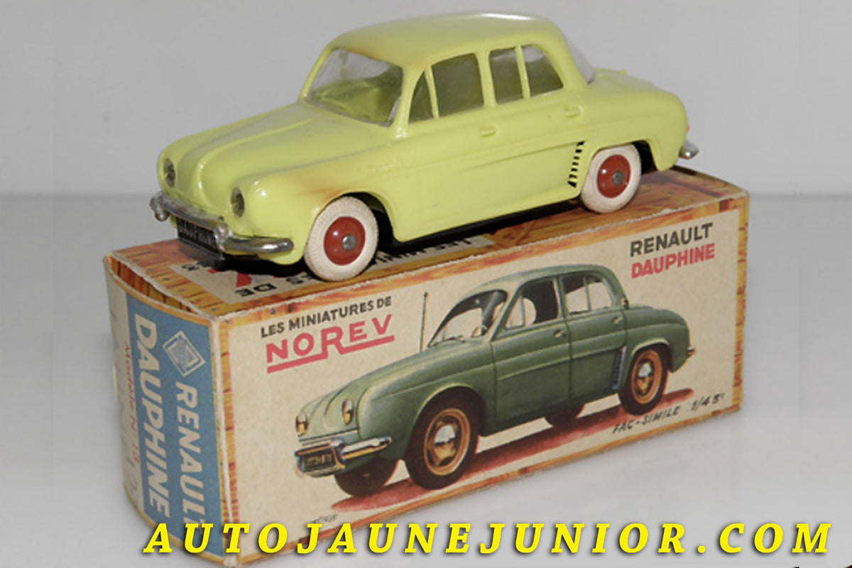 #2464 - Norev - Renault -  Dauphine JAUNE !