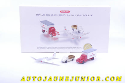 Le Wiking Coffret Coffret "Les classiques miniatures sur terre et dans les airs"  est en vente sur Auto Jaune Junior ! Découvrez nos collections de diecast Dinky-Toys, Corgi, Corgi-Toys, Solido, Norev… AutoJaune Junior ; Retrouvez AutoJauneJunior au magasin AutoJaune Paris, ouvert en 1984 par Vincent Espinasse. 