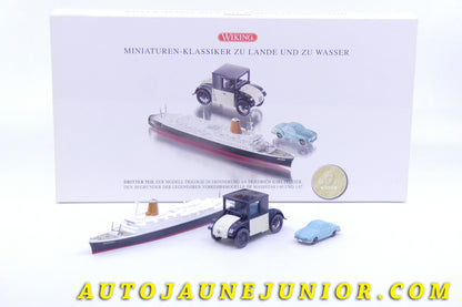 Le Wiking Coffret Coffret "Les classiques miniatures sur terre et dans l'eau"  est en vente sur Auto Jaune Junior ! Découvrez nos collections de diecast Dinky-Toys, Corgi, Corgi-Toys, Solido, Norev… AutoJaune Junior ; Retrouvez AutoJauneJunior au magasin AutoJaune Paris, ouvert en 1984 par Vincent Espinasse. 