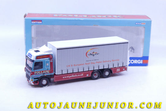 Le #2613 - Corgi Toys - DAF - DF - Semi Remorque Fourgon bâché "Pollock" est en vente sur Auto Jaune Junior ! Découvrez nos collections de diecast Dinky-Toys, Corgi, Corgi-Toys, Solido, Norev… Découvrez notre magasin physique , AutoJaune Paris, ouvert en 1984 par Vincent Espinasse. 41 rue Cavendish, 75019 Paris. Tel : 01 42 40 61 23. Ouvert les mardi et vendredi de 13h à 19h. 