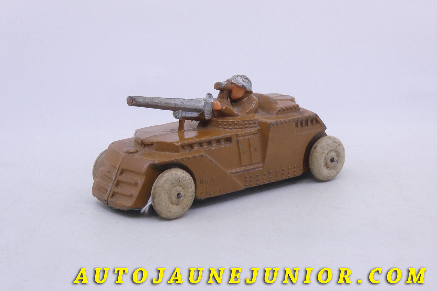 Le Manoil Engin Canon Automoteur est en vente sur Auto Jaune Junior ! Découvrez nos collections de diecast Dinky-Toys, Corgi, Corgi-Toys, Solido, Norev… AutoJaune Junior ; Retrouvez AutoJauneJunior au magasin AutoJaune Paris, ouvert en 1984 par Vincent Espinasse. 