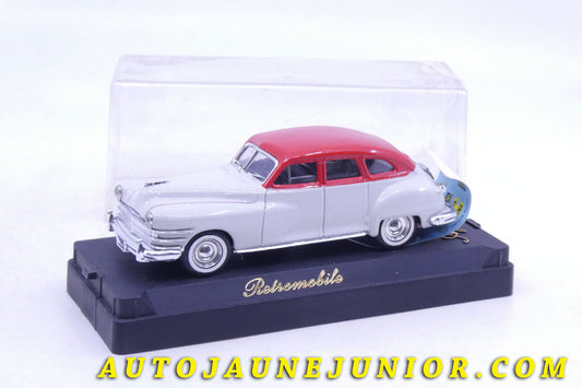 Le #2811 - Solido - Chrysler - Windsor (Edition spéciale bicolore Rétromobile) est en vente sur Auto Jaune Junior ! Découvrez nos collections de diecast Dinky-Toys, Corgi, Corgi-Toys, Solido, Norev… Découvrez notre magasin physique , AutoJaune Paris, ouvert en 1984 par Vincent Espinasse. 41 rue Cavendish, 75019 Paris. Tel : 01 42 40 61 23. Ouvert les mardi et vendredi de 13h à 19h. 