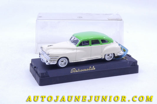 Le #2815 - Solido - Chrysler - Windsor (Edition spéciale bicolore Rétromobile) est en vente sur Auto Jaune Junior ! Découvrez nos collections de diecast Dinky-Toys, Corgi, Corgi-Toys, Solido, Norev… Découvrez notre magasin physique , AutoJaune Paris, ouvert en 1984 par Vincent Espinasse. 41 rue Cavendish, 75019 Paris. Tel : 01 42 40 61 23. Ouvert les mardi et vendredi de 13h à 19h. 