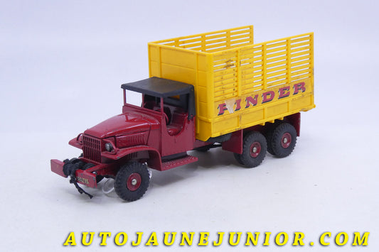 Le Dinky Toys GMC Camion caisse Pinder est en vente sur Auto Jaune Junior ! Découvrez nos collections de diecast Dinky-Toys, Corgi, Corgi-Toys, Solido, Norev… Retrouvez AutoJauneJunior au magasin AutoJaune Paris, ouvert en 1984 par Vincent Espinasse. 