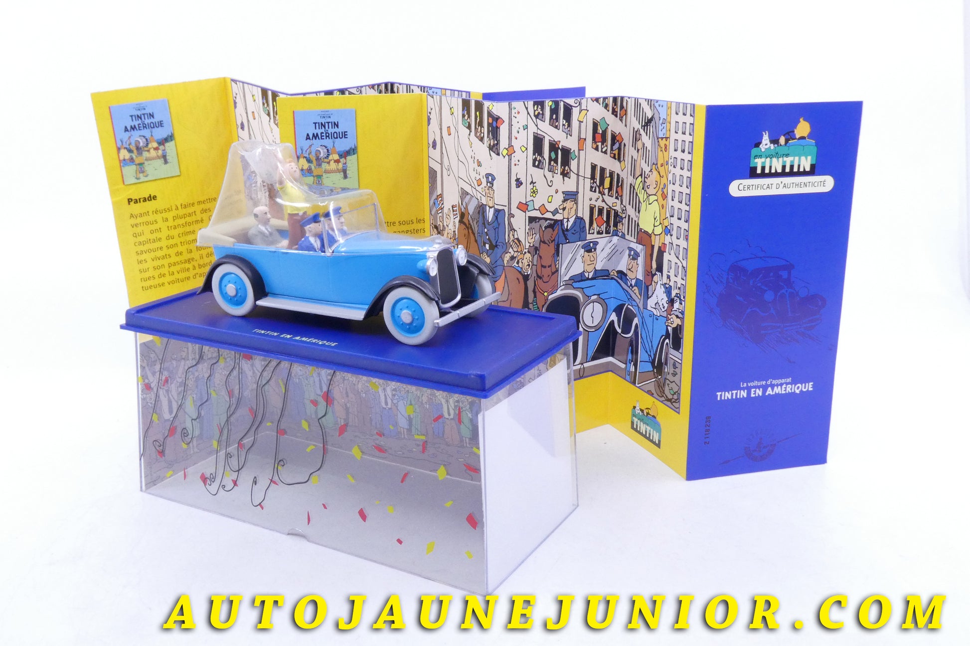Le Atlas Auto Tintin en Amérique est en vente sur Auto Jaune Junior ! Découvrez nos collections de diecast Dinky-Toys, Corgi, Corgi-Toys, Solido, Norev… AutoJaune Junior ; Retrouvez AutoJauneJunior au magasin AutoJaune Paris, ouvert en 1984 par Vincent Espinasse. 