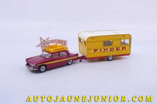 Le Dinky Toys Peugeot 404 Pinder et 404 avec caravane "Pinder"Caravane est en vente sur Auto Jaune Junior ! Découvrez nos collections de diecast Dinky-Toys, Corgi, Corgi-Toys, Solido, Norev… Retrouvez AutoJauneJunior au magasin AutoJaune Paris, ouvert en 1984 par Vincent Espinasse. 