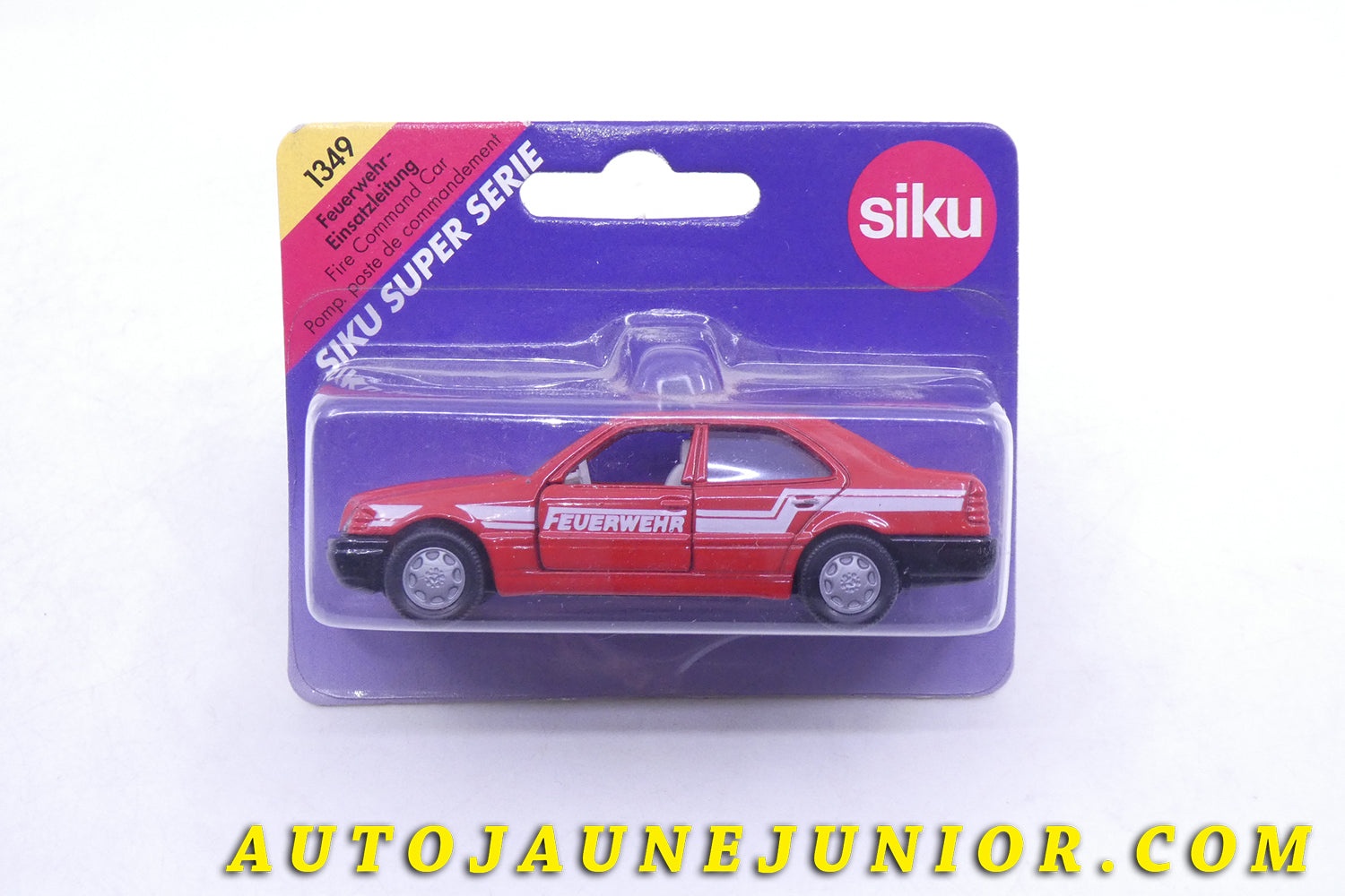 Le Siku Mercedes C 220 "feuerwehr" est en vente sur Auto Jaune Junior ! Découvrez nos collections de diecast Dinky-Toys, Corgi, Corgi-Toys, Solido, Norev… AutoJaune Junior ; Retrouvez AutoJauneJunior au magasin AutoJaune Paris, ouvert en 1984 par Vincent Espinasse. 