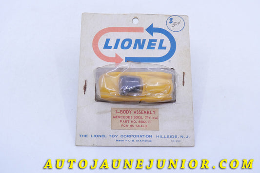 Le Lionel Mercedes 300SL est en vente sur Auto Jaune Junior ! Découvrez nos collections de diecast Dinky-Toys, Corgi, Corgi-Toys, Solido, Norev… AutoJaune Junior ; Retrouvez AutoJauneJunior au magasin AutoJaune Paris, ouvert en 1984 par Vincent Espinasse. 