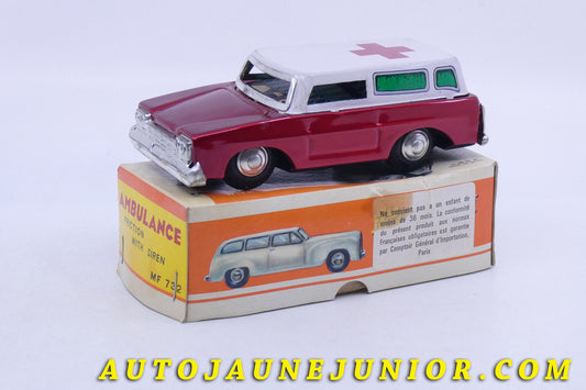 Le Chine Breack Ambulance est en vente sur Auto Jaune Junior ! Découvrez nos collections de diecast Dinky-Toys, Corgi, Corgi-Toys, Solido, Norev… AutoJaune Junior ; Retrouvez AutoJauneJunior au magasin AutoJaune Paris, ouvert en 1984 par Vincent Espinasse. 
