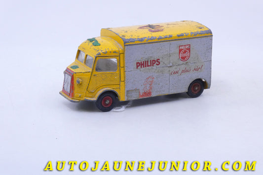 Le Dinky Toys Citroën 1200Kgs Philips est en vente sur Auto Jaune Junior ! Découvrez nos collections de diecast Dinky-Toys, Corgi, Corgi-Toys, Solido, Norev… AutoJaune Junior ; Retrouvez AutoJauneJunior au magasin AutoJaune Paris, ouvert en 1984 par Vincent Espinasse. 