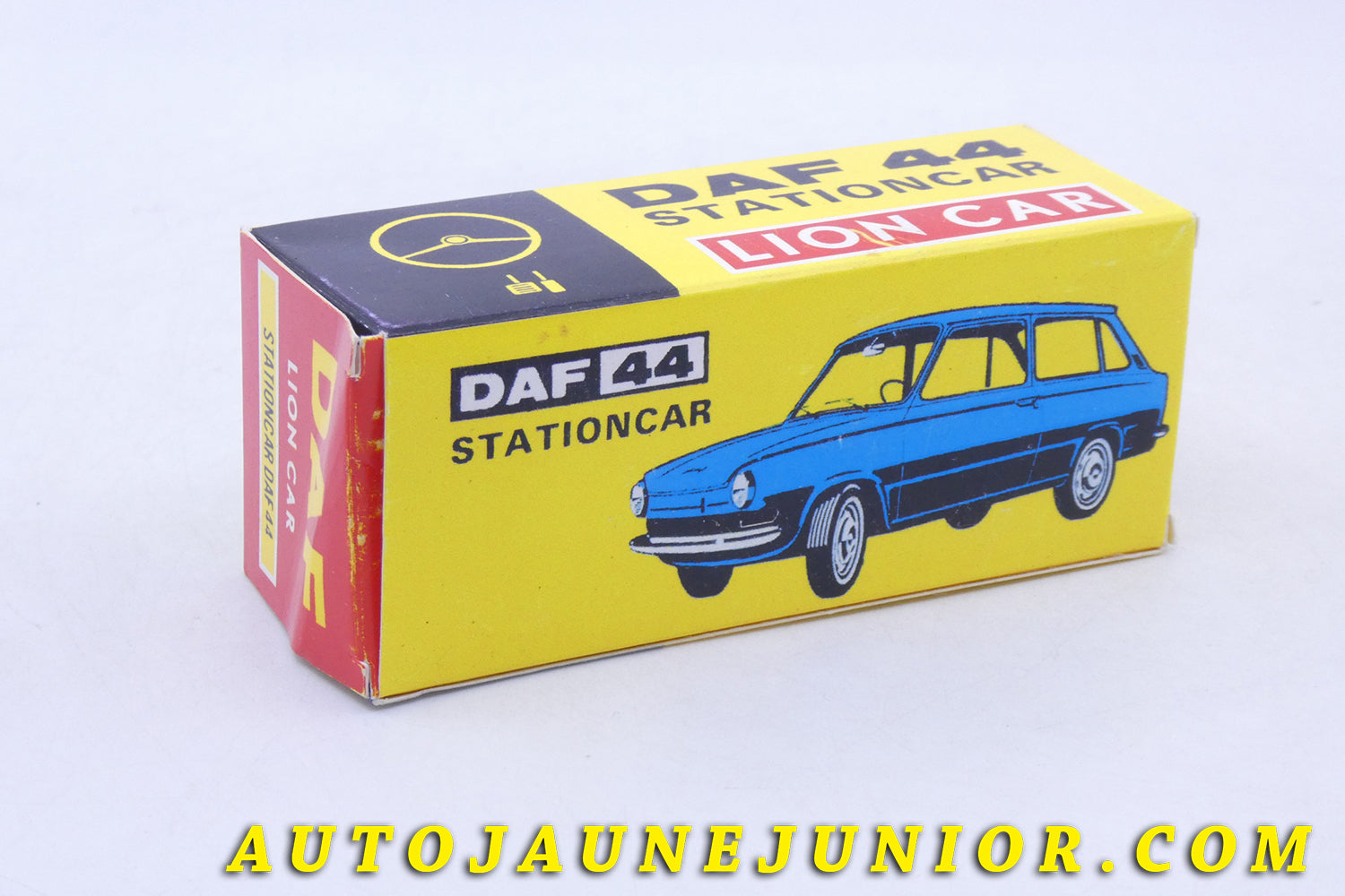 Le Lion Car DAF Daf44 est en vente sur Auto Jaune Junior ! Découvrez nos collections de diecast Dinky-Toys, Corgi, Corgi-Toys, Solido, Norev… AutoJaune Junior ; Retrouvez AutoJauneJunior au magasin AutoJaune Paris, ouvert en 1984 par Vincent Espinasse. 