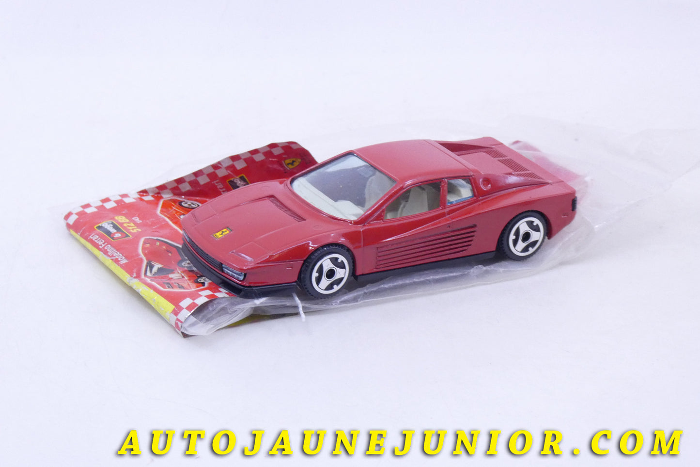 Le Burago Ferrari Testarossa est en vente sur Auto Jaune Junior ! Découvrez nos collections de diecast Dinky-Toys, Corgi, Corgi-Toys, Solido, Norev… AutoJaune Junior ; Retrouvez AutoJauneJunior au magasin AutoJaune Paris, ouvert en 1984 par Vincent Espinasse. 