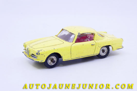 Le #3413 - Dinky Toys - Alfa Roméo  - 1900 Coupé est en vente sur Auto Jaune Junior ! Découvrez nos collections de diecast Dinky-Toys, Corgi, Corgi-Toys, Solido, Norev… Découvrez notre magasin physique , AutoJaune Paris, ouvert en 1984 par Vincent Espinasse. 41 rue Cavendish, 75019 Paris. Tel : 01 42 40 61 23. Ouvert les mardi et vendredi de 13h à 19h. 