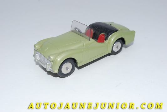 Le #3453 - Corgi Toys - Triumph - TR3 Cabriolet est en vente sur Auto Jaune Junior ! Découvrez nos collections de diecast Dinky-Toys, Corgi, Corgi-Toys, Solido, Norev… Découvrez notre magasin physique , AutoJaune Paris, ouvert en 1984 par Vincent Espinasse. 41 rue Cavendish, 75019 Paris. Tel : 01 42 40 61 23. Ouvert les mardi et vendredi de 13h à 19h. 