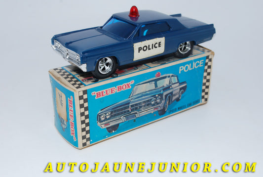 Le #3456 - Blue Blox - Oldsmobile - 88 Police est en vente sur Auto Jaune Junior ! Découvrez nos collections de diecast Dinky-Toys, Corgi, Corgi-Toys, Solido, Norev… Découvrez notre magasin physique , AutoJaune Paris, ouvert en 1984 par Vincent Espinasse. 41 rue Cavendish, 75019 Paris. Tel : 01 42 40 61 23. Ouvert les mardi et vendredi de 13h à 19h. 