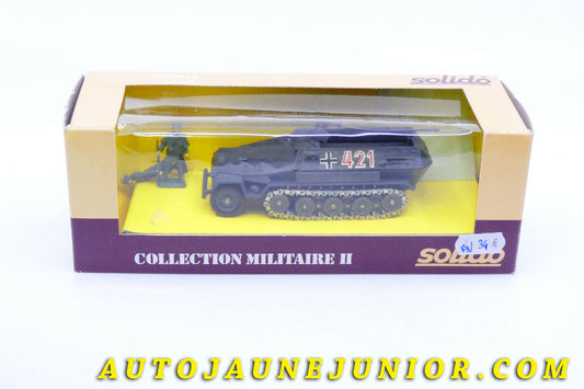 Le #3504 - Solido - White - SD KFZ Halftrack #421 est en vente sur Auto Jaune Junior ! Découvrez nos collections de diecast Dinky-Toys, Corgi, Corgi-Toys, Solido, Norev… Découvrez notre magasin physique , AutoJaune Paris, ouvert en 1984 par Vincent Espinasse. 41 rue Cavendish, 75019 Paris. Tel : 01 42 40 61 23. Ouvert les mardi et vendredi de 13h à 19h. 