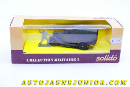 Le #3507 - Solido - Citroën - C4 camionnette bâché militaire est en vente sur Auto Jaune Junior ! Découvrez nos collections de diecast Dinky-Toys, Corgi, Corgi-Toys, Solido, Norev… Découvrez notre magasin physique , AutoJaune Paris, ouvert en 1984 par Vincent Espinasse. 41 rue Cavendish, 75019 Paris. Tel : 01 42 40 61 23. Ouvert les mardi et vendredi de 13h à 19h. 