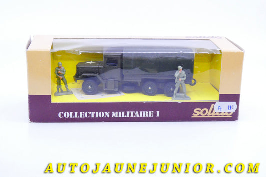 Le #3510 - Solido - GMC - 6x6 ridelles bâché militaire est en vente sur Auto Jaune Junior ! Découvrez nos collections de diecast Dinky-Toys, Corgi, Corgi-Toys, Solido, Norev… Découvrez notre magasin physique , AutoJaune Paris, ouvert en 1984 par Vincent Espinasse. 41 rue Cavendish, 75019 Paris. Tel : 01 42 40 61 23. Ouvert les mardi et vendredi de 13h à 19h. 