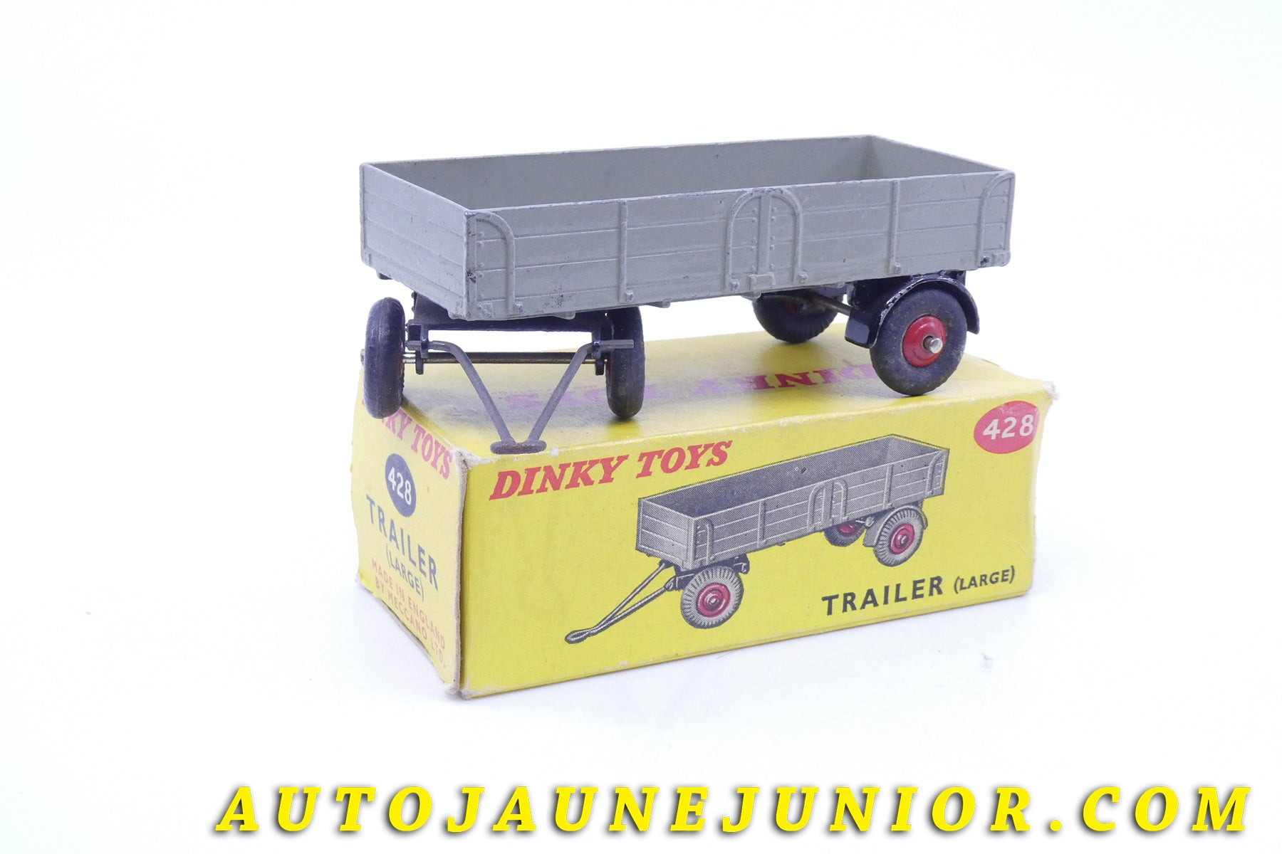 Le Dinky Toys Remorque Ridelles 2 Essieux est en vente sur Auto Jaune Junior ! Découvrez nos collections de diecast Dinky-Toys, Corgi, Corgi-Toys, Solido, Norev… AutoJaune Junior ; Retrouvez AutoJauneJunior au magasin AutoJaune Paris, ouvert en 1984 par Vincent Espinasse. 