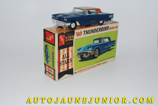 Le #3757 - AMT - Ford - Thunderbird Hard Top "60" est en vente sur Auto Jaune Junior ! Découvrez nos collections de diecast Dinky-Toys, Corgi, Corgi-Toys, Solido, Norev… Découvrez notre magasin physique , AutoJaune Paris, ouvert en 1984 par Vincent Espinasse. 41 rue Cavendish, 75019 Paris. Tel : 01 42 40 61 23. Ouvert les mardi et vendredi de 13h à 19h. 