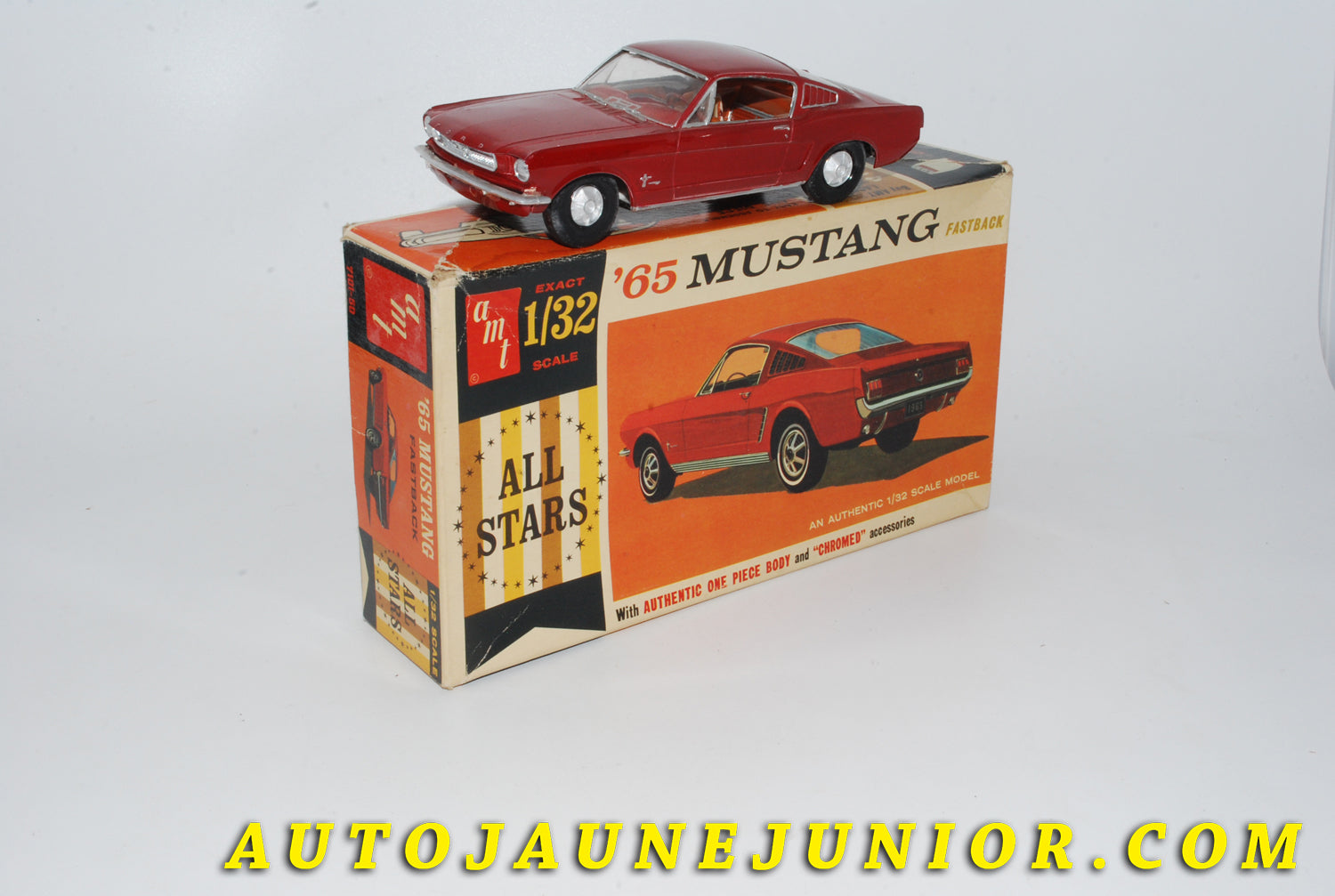Le #3758 - AMT - Ford - Mustang Fastback "65" est en vente sur Auto Jaune Junior ! Découvrez nos collections de diecast Dinky-Toys, Corgi, Corgi-Toys, Solido, Norev… Découvrez notre magasin physique , AutoJaune Paris, ouvert en 1984 par Vincent Espinasse. 41 rue Cavendish, 75019 Paris. Tel : 01 42 40 61 23. Ouvert les mardi et vendredi de 13h à 19h. 
