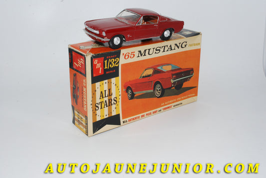 Le #3758 - AMT - Ford - Mustang Fastback "65" est en vente sur Auto Jaune Junior ! Découvrez nos collections de diecast Dinky-Toys, Corgi, Corgi-Toys, Solido, Norev… Découvrez notre magasin physique , AutoJaune Paris, ouvert en 1984 par Vincent Espinasse. 41 rue Cavendish, 75019 Paris. Tel : 01 42 40 61 23. Ouvert les mardi et vendredi de 13h à 19h. 