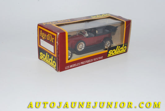 Le #3764 - Solido - Renault - 40cv coupé chauffeur est en vente sur Auto Jaune Junior ! Découvrez nos collections de diecast Dinky-Toys, Corgi, Corgi-Toys, Solido, Norev… Découvrez notre magasin physique , AutoJaune Paris, ouvert en 1984 par Vincent Espinasse. 41 rue Cavendish, 75019 Paris. Tel : 01 42 40 61 23. Ouvert les mardi et vendredi de 13h à 19h. 