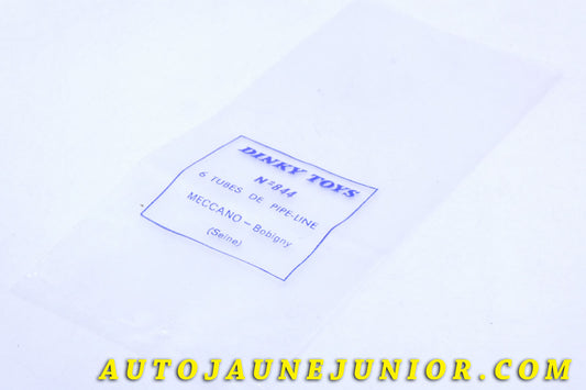 Le #3911 - Dinky Toys - Sachet de pièces détaches Vide - 6 tubes de Pipe-Line - Meccano Bonigny est en vente sur Auto Jaune Junior ! Découvrez nos collections de diecast Dinky-Toys, Corgi, Corgi-Toys, Solido, Norev… Découvrez notre magasin physique , AutoJaune Paris, ouvert en 1984 par Vincent Espinasse. 41 rue Cavendish, 75019 Paris. Tel : 01 42 40 61 23. Ouvert les mardi et vendredi de 13h à 19h. 