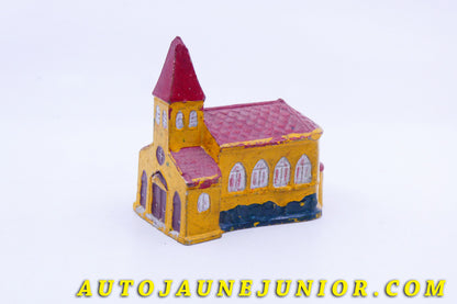 Le #3929 - Vibro - Elément de décors - Église de Village est en vente sur Auto Jaune Junior ! Découvrez nos collections de diecast Dinky-Toys, Corgi, Corgi-Toys, Solido, Norev… Découvrez notre magasin physique , AutoJaune Paris, ouvert en 1984 par Vincent Espinasse. 41 rue Cavendish, 75019 Paris. Tel : 01 42 40 61 23. Ouvert les mardi et vendredi de 13h à 19h. 