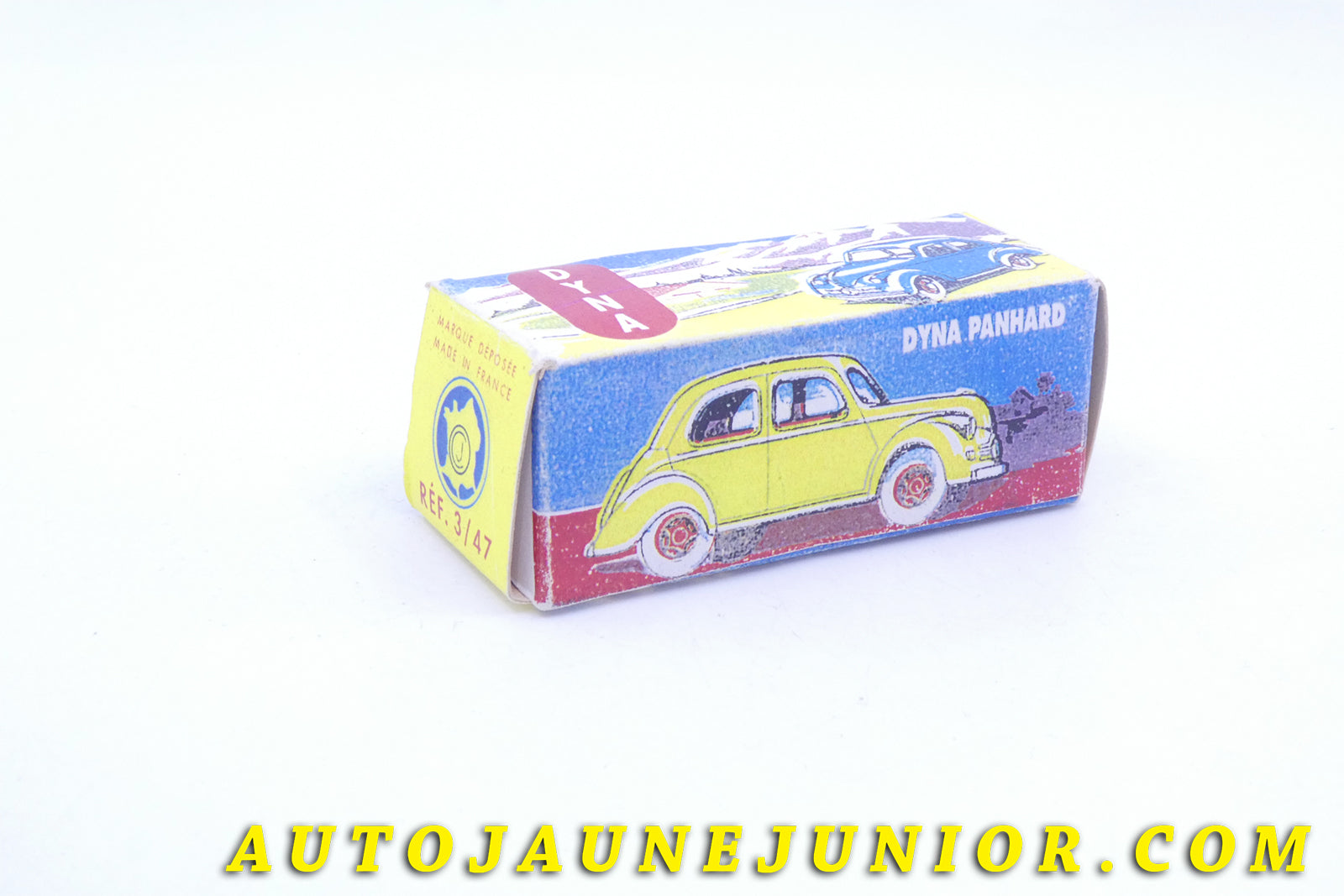 Le #3973 - C-I-J - Panhard - Dyna X est en vente sur Auto Jaune Junior ! Découvrez nos collections de diecast Dinky-Toys, Corgi, Corgi-Toys, Solido, Norev… Découvrez notre magasin physique , AutoJaune Paris, ouvert en 1984 par Vincent Espinasse. 41 rue Cavendish, 75019 Paris. Tel : 01 42 40 61 23. Ouvert les mardi et vendredi de 13h à 19h. 