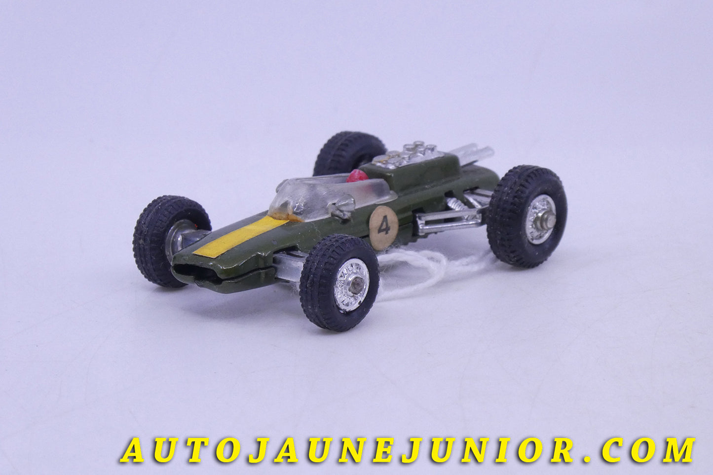 Le Hong-Kong Lotus monoplace formule 1 est en vente sur Auto Jaune Junior ! Découvrez nos collections de diecast Dinky-Toys, Corgi, Corgi-Toys, Solido, Norev… AutoJaune Junior ; Retrouvez AutoJauneJunior au magasin AutoJaune Paris, ouvert en 1984 par Vincent Espinasse. 