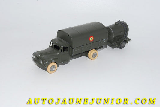 Le #4110 - JRD - Citroën -  T55 ridelles bâché militaire avec tonne à eau est en vente sur Auto Jaune Junior ! Découvrez nos collections de diecast Dinky-Toys, Corgi, Corgi-Toys, Solido, Norev… Découvrez notre magasin physique , AutoJaune Paris, ouvert en 1984 par Vincent Espinasse. 41 rue Cavendish, 75019 Paris. Tel : 01 42 40 61 23. Ouvert les mardi et vendredi de 13h à 19h. 