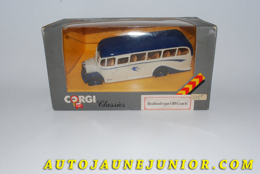 Le #4248 - Corgi Toys - Bedford - OB Coach – “Bluebird” est en vente sur Auto Jaune Junior ! Découvrez nos collections de diecast Dinky-Toys, Corgi, Corgi-Toys, Solido, Norev… Découvrez notre magasin physique , AutoJaune Paris, ouvert en 1984 par Vincent Espinasse. 41 rue Cavendish, 75019 Paris. Tel : 01 42 40 61 23. Ouvert les mardi et vendredi de 13h à 19h. 