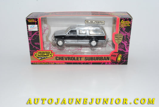 Le #4258 - Road Champ - Chevrolet - 1500 Suberban est en vente sur Auto Jaune Junior ! Découvrez nos collections de diecast Dinky-Toys, Corgi, Corgi-Toys, Solido, Norev… Découvrez notre magasin physique , AutoJaune Paris, ouvert en 1984 par Vincent Espinasse. 41 rue Cavendish, 75019 Paris. Tel : 01 42 40 61 23. Ouvert les mardi et vendredi de 13h à 19h. 