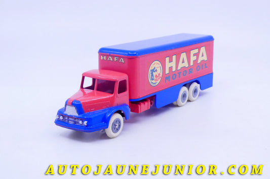Le #4312 - JRD - Unic - Lautaret fourgon"Hafa" est en vente sur Auto Jaune Junior ! Découvrez nos collections de diecast Dinky-Toys, Corgi, Corgi-Toys, Solido, Norev… Découvrez notre magasin physique , AutoJaune Paris, ouvert en 1984 par Vincent Espinasse. 41 rue Cavendish, 75019 Paris. Tel : 01 42 40 61 23. Ouvert les mardi et vendredi de 13h à 19h. 