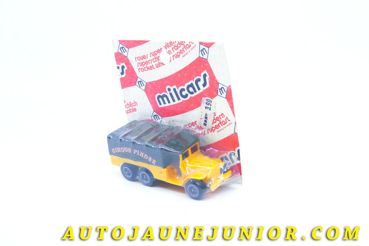 Le #4327 - Champion by Milcars - Dodge - 6x6 bâché Cirque Pinder est en vente sur Auto Jaune Junior ! Découvrez nos collections de diecast Dinky-Toys, Corgi, Corgi-Toys, Solido, Norev… Découvrez notre magasin physique , AutoJaune Paris, ouvert en 1984 par Vincent Espinasse. 41 rue Cavendish, 75019 Paris. Tel : 01 42 40 61 23. Ouvert les mardi et vendredi de 13h à 19h. 