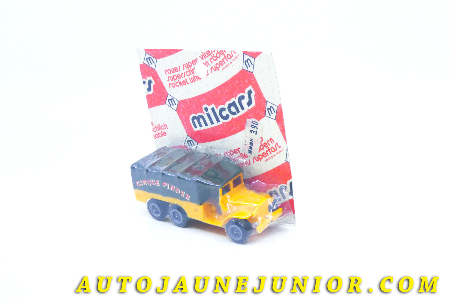 Le #4327 - Champion by Milcars - Dodge - 6x6 bâché Cirque Pinder est en vente sur Auto Jaune Junior ! Découvrez nos collections de diecast Dinky-Toys, Corgi, Corgi-Toys, Solido, Norev… Découvrez notre magasin physique , AutoJaune Paris, ouvert en 1984 par Vincent Espinasse. 41 rue Cavendish, 75019 Paris. Tel : 01 42 40 61 23. Ouvert les mardi et vendredi de 13h à 19h. 