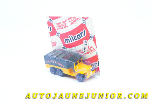 Le #4327 - Champion by Milcars - Dodge - 6x6 bâché Cirque Pinder est en vente sur Auto Jaune Junior ! Découvrez nos collections de diecast Dinky-Toys, Corgi, Corgi-Toys, Solido, Norev… Découvrez notre magasin physique , AutoJaune Paris, ouvert en 1984 par Vincent Espinasse. 41 rue Cavendish, 75019 Paris. Tel : 01 42 40 61 23. Ouvert les mardi et vendredi de 13h à 19h. 