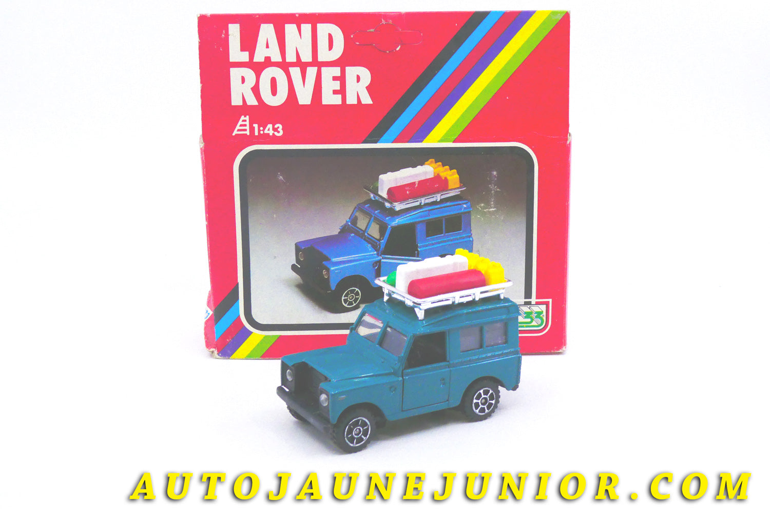 Le #4351 - Polistil - Land-Rover - 109 Station Wagon  Expedition - EL66-  Série Club 33 - Spécials est en vente sur Auto Jaune Junior ! Découvrez nos collections de diecast Dinky-Toys, Corgi, Corgi-Toys, Solido, Norev… Découvrez notre magasin physique , AutoJaune Paris, ouvert en 1984 par Vincent Espinasse. 41 rue Cavendish, 75019 Paris. Tel : 01 42 40 61 23. Ouvert les mardi et vendredi de 13h à 19h. 