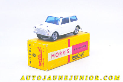 Le #4359 - Metosul - Morris - Mini Cooper est en vente sur Auto Jaune Junior ! Découvrez nos collections de diecast Dinky-Toys, Corgi, Corgi-Toys, Solido, Norev… Découvrez notre magasin physique , AutoJaune Paris, ouvert en 1984 par Vincent Espinasse. 41 rue Cavendish, 75019 Paris. Tel : 01 42 40 61 23. Ouvert les mardi et vendredi de 13h à 19h. 