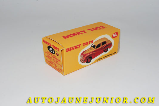 Le #4404 - Dinky Toys - Austin - Boite vide (REPRO) Sommerser Saloon est en vente sur Auto Jaune Junior ! Découvrez nos collections de diecast Dinky-Toys, Corgi, Corgi-Toys, Solido, Norev… Découvrez notre magasin physique , AutoJaune Paris, ouvert en 1984 par Vincent Espinasse. 41 rue Cavendish, 75019 Paris. Tel : 01 42 40 61 23. Ouvert les mardi et vendredi de 13h à 19h. 