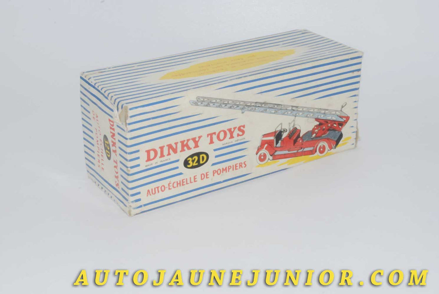 Le #4617 - Dinky Toys - Delahaye - Auto-Échelle de Pompiers Delahaye est en vente sur Auto Jaune Junior ! Découvrez nos collections de diecast Dinky-Toys, Corgi, Corgi-Toys, Solido, Norev… Découvrez notre magasin physique , AutoJaune Paris, ouvert en 1984 par Vincent Espinasse. 41 rue Cavendish, 75019 Paris. Tel : 01 42 40 61 23. Ouvert les mardi et vendredi de 13h à 19h. 