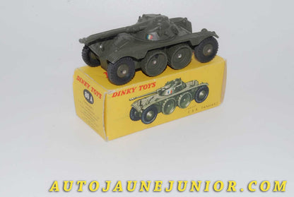 Le #4621 - Dinky Toys - Panhard - Char EBR est en vente sur Auto Jaune Junior ! Découvrez nos collections de diecast Dinky-Toys, Corgi, Corgi-Toys, Solido, Norev… Découvrez notre magasin physique , AutoJaune Paris, ouvert en 1984 par Vincent Espinasse. 41 rue Cavendish, 75019 Paris. Tel : 01 42 40 61 23. Ouvert les mardi et vendredi de 13h à 19h. 