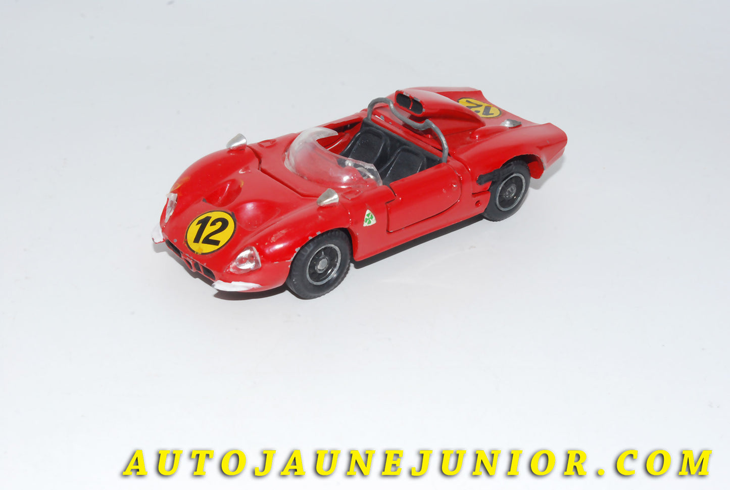 Le #4634 - Mercury - Alfa Roméo  - 33 Barquette est en vente sur Auto Jaune Junior ! Découvrez nos collections de diecast Dinky-Toys, Corgi, Corgi-Toys, Solido, Norev… Découvrez notre magasin physique , AutoJaune Paris, ouvert en 1984 par Vincent Espinasse. 41 rue Cavendish, 75019 Paris. Tel : 01 42 40 61 23. Ouvert les mardi et vendredi de 13h à 19h. 