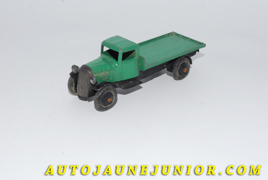 Le #4644 - Dinky Toys - Camion - Plateau (type3 chassis plein) est en vente sur Auto Jaune Junior ! Découvrez nos collections de diecast Dinky-Toys, Corgi, Corgi-Toys, Solido, Norev… Découvrez notre magasin physique , AutoJaune Paris, ouvert en 1984 par Vincent Espinasse. 41 rue Cavendish, 75019 Paris. Tel : 01 42 40 61 23. Ouvert les mardi et vendredi de 13h à 19h. 