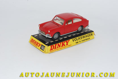 Le #4735 - Dinky Toys - Volkswagen - 1600 TL Fasback est en vente sur Auto Jaune Junior ! Découvrez nos collections de diecast Dinky-Toys, Corgi, Corgi-Toys, Solido, Norev… Découvrez notre magasin physique , AutoJaune Paris, ouvert en 1984 par Vincent Espinasse. 41 rue Cavendish, 75019 Paris. Tel : 01 42 40 61 23. Ouvert les mardi et vendredi de 13h à 19h. 
