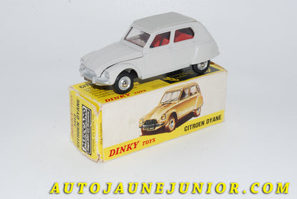 Le #4753 - Dinky Toys - Citroën - Dyane Berline est en vente sur Auto Jaune Junior ! Découvrez nos collections de diecast Dinky-Toys, Corgi, Corgi-Toys, Solido, Norev… Découvrez notre magasin physique , AutoJaune Paris, ouvert en 1984 par Vincent Espinasse. 41 rue Cavendish, 75019 Paris. Tel : 01 42 40 61 23. Ouvert les mardi et vendredi de 13h à 19h. 