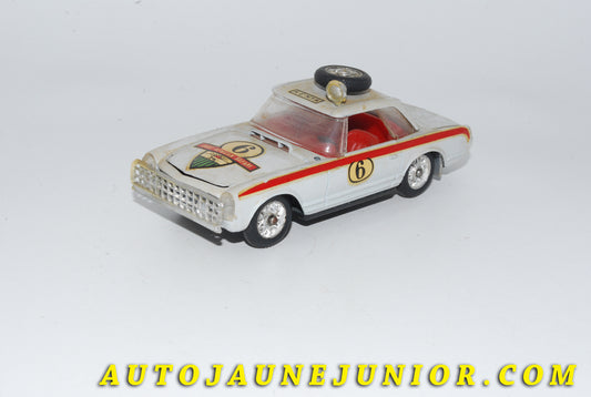 Le #4766 - Mercury - Mercedes - 230 SL "East African Safari" -  #6 est en vente sur Auto Jaune Junior ! Découvrez nos collections de diecast Dinky-Toys, Corgi, Corgi-Toys, Solido, Norev… Découvrez notre magasin physique , AutoJaune Paris, ouvert en 1984 par Vincent Espinasse. 41 rue Cavendish, 75019 Paris. Tel : 01 42 40 61 23. Ouvert les mardi et vendredi de 13h à 19h. 